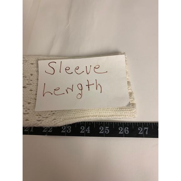 Old Navy Sweater Open Knit Shawl Collar Toggle Button Womens SZ XL - Picture 6 of 8